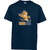 ELD Youth Ultra Cotton Tee with Printed Logo - Navy (ELD-303-NY)