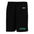 DOC Youth Moisture Wicking Athletic Short with New Duke Logo - Black (DOC-343-BK)