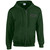 DOC Adult Heavy Blend Full Zip Hooded Sweatshirt - Forest Green (DOC-550-FO)