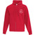MIC St Michaels AdultCrested Full Zip Sweater - Red (MIC-011-RE)