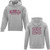 BLL Youth Grad Fleece Hooded Sweatshirt - Grey - Printed (BLL-303-GY)