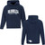 BLL Youth Grad Fleece Hooded Sweatshirt - Navy - Embroidered (BLL-304-NY)