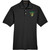 JSE Harriton Men’s Easy Blend Polo - Black (Staff) (JSE-120-BK)