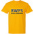 BWS Youth Ultra Cotton T-shirt - Gold (Students) - Design 2 (BWS-331-GO) 