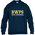 BWS Youth Heavy Blend 50/50 Fleece Crew - Navy (Students) - Design 2 (BWS-326-NY)