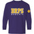 BRS Youth Long Sleeve Cotton T-Shirt with Paw - Purple (BRS-312-PU)