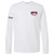 EVN Unisex Heavy Cotton Long Sleeve Staff T-Shirt - White (Design 1) (EVN-009-WH)