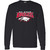EVN Unisex Heavy Cotton Long Sleeve Student T-Shirt - Black (Design 1) (EVN-021-BK)