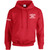 EVN Unisex Heavy Blend Hooded Staff Sweatshirt - Red (Design 2) (EVN-015-RE)