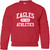 EVN Youth Heavy Blend Crewneck Student Sweatshirt - Red (Design 2) (EVN-326-RE)