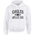 EVN Unisex Heavy Blend Hooded Student Sweatshirt - White (Design 2) (EVN-027-WH)