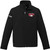 EVN Balmy - Men's Softshell Staff Jacket - Black(Design 1) (EVN-019-BK)