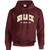 SWM Adult Heavy Blend 50/50 Hooded Sweatshirt - Maroon (SWM-015-MA)