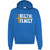 HFS Champion Powerblend Fleece Hoodie with Faith Logo - Royal (HFS-026-RO)