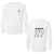 SRE Adult Ultra Cotton Long Sleeve 2027 Grad T-shirt - White (SRE-017-WH)