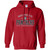 PAS Adult Heavy Blend Pullover Hooded Sweatshirt with 70th Anniversary Logo - Red (PAS-010-RE) PAS Adult Heavy Blend Pullover Hooded Sweatshirt with 70th Anniversary Logo - Red (PAS-010-RE)