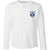 LES UA Youth Tech Team Long Sleeve - White (Design 2) (LES-332-WH)