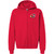 COL Youth Heavy Blend Full Zip Hoodie - Red (COL-306-RE) COL Youth Heavy Blend Full Zip Hoodie - Red (COL-306-RE)