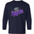 SUS Youth Heavy Cotton Long Sleeve T-Shirt - Navy (SUS-302-NY)