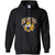 BRS Adult Heavy Blend Hooded Sweatshirt - Black (Design 1) (BRS-015-BK)