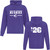 COH Adult Everyday Fleece Grad Hoodie with 2026 Design - Purple (COH-015-PU)