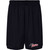 MOR Men’s Octane Shorts with Distressed Logo - Black (MOR-114-BK) 