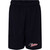 MOR Youth Octane Shorts with Distressed Logo - Black (MOR-314-BK)