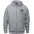 BOS Adult Surfer Full Zip Hooded Sweatshirt - Athletic Grey Heather (BOS-002-AH)