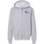 CBE Gildan Youth Heavy Blend Full Zip Hooded Sweatshirt - Sport Grey-Sport Grey (Design 3) (CBE-305-SG)