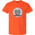 UPS Adult Light Cotton T-Shirt - Orange (UPS-018-OR)