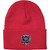 TEF Everyday Knit Cuff Toque - Red (TEF-052-RE.SN-C100-RED-OS)