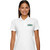 SWG Devon & Jones Women’s Short Sleeve Polo Shirt - White (SWG-POL6L-WH)