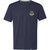 BOS Russell Adult Essential Tee - Navy (BOS-008-NY)