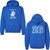 BGS Grade 5 Youth Heavy Blend Grad Hoodie with 2026 Design - Royal (BGS-307-RO)