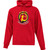 ECS Adult Everyday Fleece Hoodie - Red (ECS-001-RE)