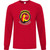 ECS Men’s Everyday Cotton Long Sleeve Tee - Red (ECS-105-RE)
