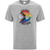 ECS Men’s Everyday Cotton Tee Multi Colour Logo - Athletic Heather (ECS-110-AH)