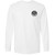 BOS Adult Ultra Cotton Long Sleeve T-Shirt - White (BOS-010-WH)