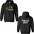 NPS Grade 6 Adult Size Grad Hooded Sweatshirt with 2027 Design - Black (NPS-035-BK)