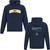 SIM Adult Everyday Fleece Hooded Sweatshirt - Navy (SIM-018-NY)