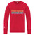 FAH Youth Everyday Long Sleeve T-Shirt with Multi-Colour Logo - Red (FAH-318-RE)
