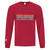 FAH Adult Everyday Long Sleeve T-Shirt with Multi-Colour Logo - Red (FAH-018-RE)