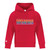 FAH Youth Fleece Hoodie with Multi-Colour Logo - Red (FAH-319-RE)
