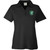 ROS Women's Fusion ChromaSoft Pique Polo - Black (ROS-206-BK)