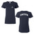 SIM Women’s Heavy Cotton Tee - Navy (SIM-216-NY)