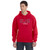 SLS Russell Men's Dri-Power Fleece Hoodie (Embroidered) - Red