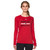 SLS Under Armour Women's Locker Long Sleeve T-Shirt - Red (SLS-022-RE)