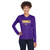 TSS Team 365 Ladies' Zone Performance Long-Sleeve T-Shirt - Purple (TSS-037-PU)