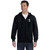 WJH Adult Heavy Blend 50/50 Full-Zip Hoody - Black (WJH-012-BK)