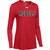 VHC Under Armour Women's Long Sleeve Locker Tee - Red (VHC-202-RE)